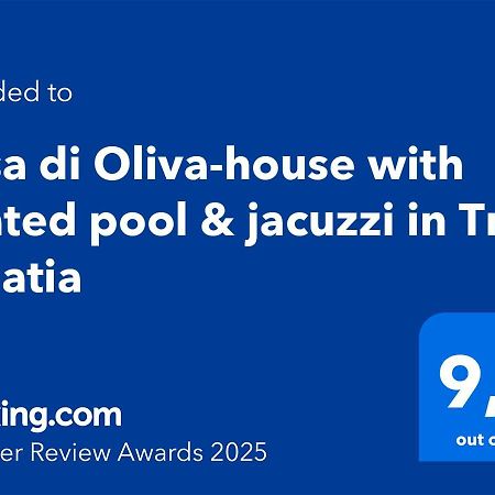 Casa Di Oliva-House With Heated Pool & Jacuzzi In Trilj, Croatia Villa Buitenkant foto