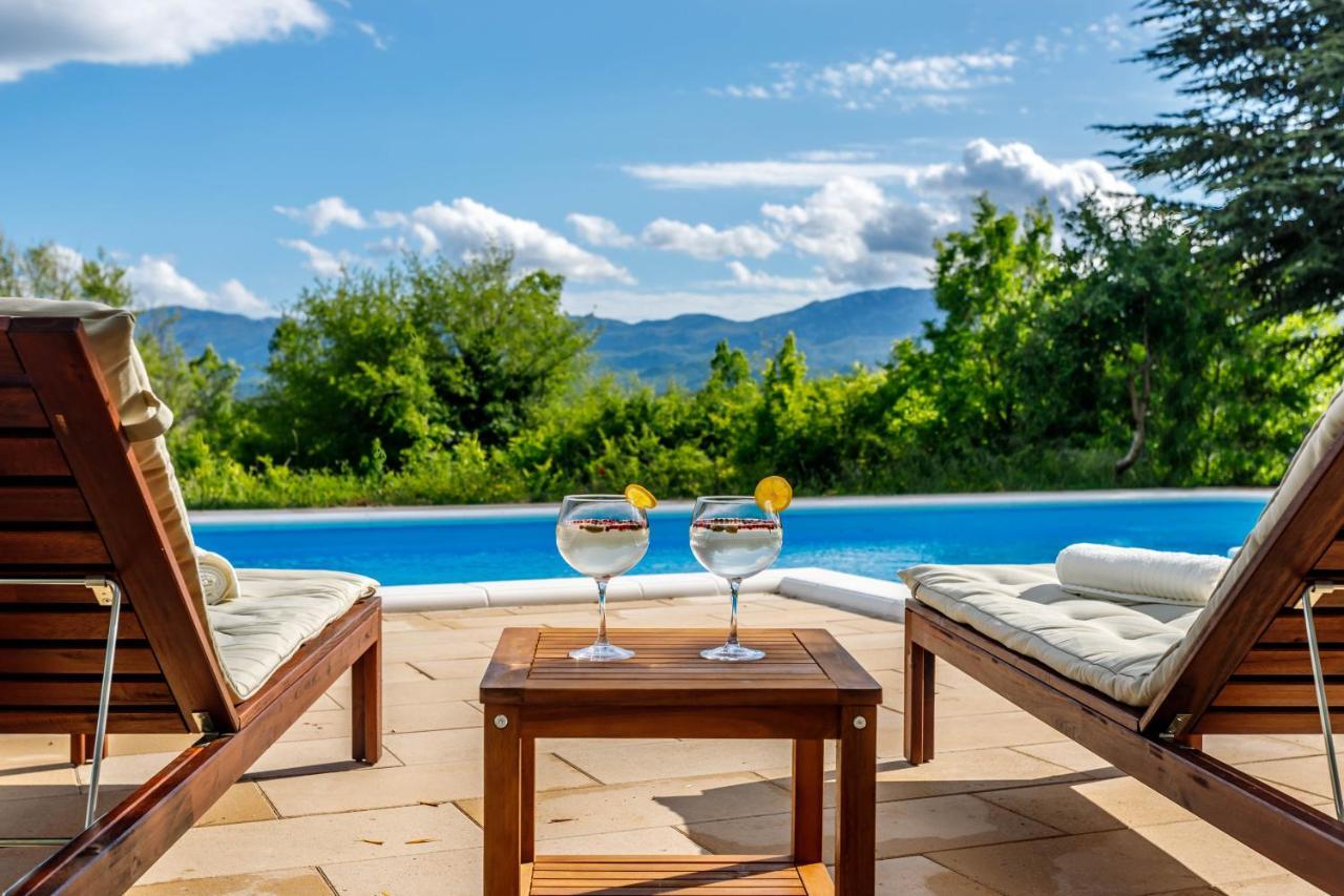 Casa Di Oliva-House With Heated Pool & Jacuzzi In Trilj, Croatia Villa Buitenkant foto
